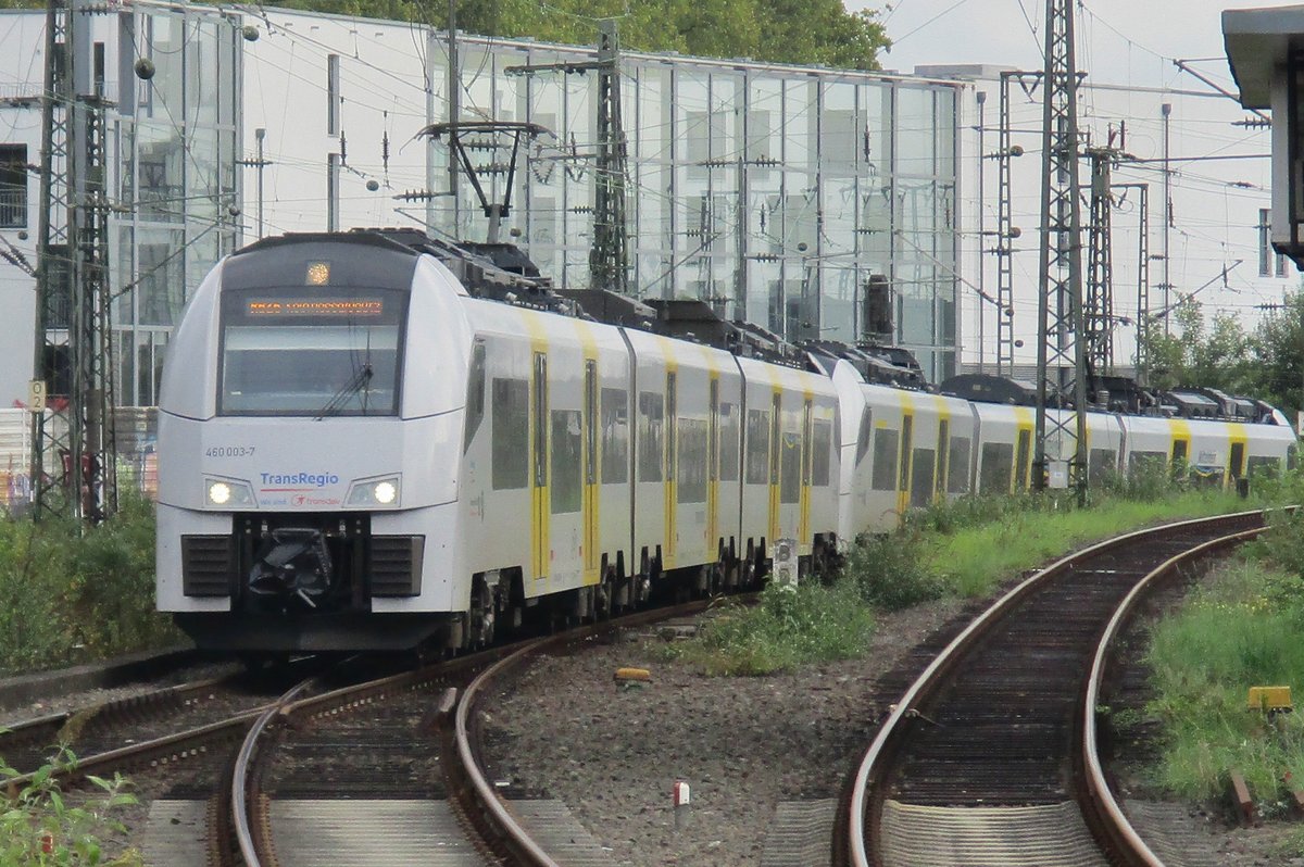 TR 460 003 treft am 4 Oktober 2017 in Köln Süd ein.