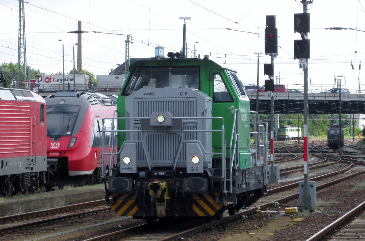 Vossloh 650 108 steht am 23 September 2014 in Cottbus.