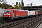 db-schenker-rail-daenemark/549725/185-327-1-ist-mit-einen-klv 185 327-1 ist mit einen KLV durch hh-harburg gefahren,20.10.16