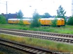 Baufahrzeuge/500816/gleisbauzug-abgestellt-in-buetzow-am-29516 Gleisbauzug abgestellt in Btzow am 29.5.16