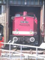 BR 202/452879/112-547-im-db-museum-in 112 547 im DB Museum in Halle (Saale) am 5.7.15