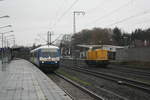 EVB VT 151 (628 151 / 928 151) als RB76 mit ziel Verden und 203 311 trafen sich im Bahnhof Rotenburg (Wmme) am 14.12.20