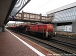 294 736-4 mit einen Gterzug bei der durchfahrt des Bahnhofs Kassel-Wilhelmshhe am 31.3.16