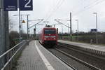 BR 101/729862/101-013-mit-einem-intercity-bei 101 013 mit einem InterCity bei der durchfahrt in Zberitz am 19.3.21