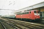 Am 24 Oktober 1998 stand DB Regio 110 151 in Venlo.