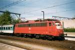 BR 110/473113/am-18-november-1999-steht-110 Am 18 November 1999 steht 110 314 in Venlo.