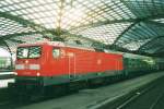 Am 21 Mai 2005 stand 112 141 mit Nachtzug nach Minsk und Moskau in Kln Hbf.