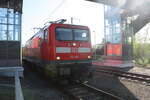 BR 112/783431/112-148-verlaesst-den-bahnhof-ortrand 112 148 verlsst den Bahnhof Ortrand in Richtung Dresden-Neustadt am 15.5.22