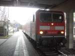 143 893-6 als S7 mit ziel Nietleben im Bahnhof Steintorbrcke am 15.2.14