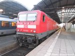 143 822 im Bahnhof Halle (Saale) Hbf am 18.3.16