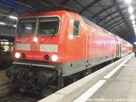 143 558 im Bahnhof Halle (Saale) Hbf am 30.3.16