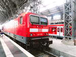 143 270 als RE20 mit ziel Limburg im Bahnhof Frankfurt a. Main Hbf am 9.8.18
