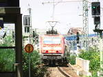 BR 143/628856/143-967-kurz-hinter-dem-bahnhof 143 967 kurz hinter dem Bahnhof Dresden Freiberger Straße am 5.9.18