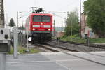 BR 143/698137/143-925-verlaesst-als-s7-mit 143 925 verlsst als S7 mit ziel Halle/Saale Hbf den Bahnhof Halle-Nietleben am 4.5.20