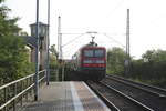 143 919 verlsst den Bahnhof Delitzsch ob Bf in Richtung Eilenburg am 17.9.20