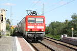 BR 143/720820/143-919-von-eilenburg-kommend-mit 143 919 von Eilenburg kommend mit ziel HAlle/Saale Hbf bei der einfahrt in den Bahnhof Delitzsch ob Bf am 17.9.20
