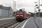143 957 als S7 mit ziel Halle-Nietleben im Bahnhof Halle/Saale Hbf am 10.10.20