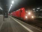 146 0XX als RE30 mit ziel Uelzen im Bahnhof Halle (Saale) Hbf am 3.3.19