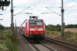 BR 146/707943/146-026-mit-dem-re30-mit 146 026 mit dem RE30 mit ziel Magdeburg Hbf bei der einfahrt in Zberitz am 22.7.20