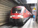 182 020 als S2 mit ziel Magdeburg Hbf im Bahnhof Leipzig Hbf (Tief) am 23.3.16
