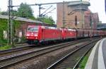 BR 185/479830/errzzug-mit-185-367-durchfahrt-hamburg-harburg ERrzzug mit 185 367 durchfahrt Hamburg-Harburg am 1 Juni 2012.