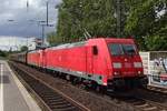 BR 185/662613/kohlezug-mit-185-383-durchfahrt-am Kohlezug mit 185 383 durchfahrt am 8 Juni 2019 Köln Süd.