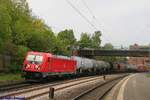 br-187/656946/db-187-137-mit-gemischten-gueterzug DB 187 137 mit gemischten Güterzug am 08.05.2019 in Hamburg-Harburg