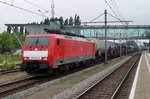BR 189/508802/mischguterzug-mit-189-072-durchfahrt-am Mischguterzug mit 189 072 durchfahrt am 18 Juli 2016 Boxtel.