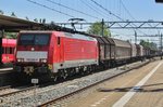 BR 189/509571/stahlzug-mit-189-040-durchfahrt-am Stahlzug mit 189 040 durchfahrt am 22 Juli 2016 Dordrecht Centraal.