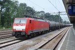 BR 189/509922/gatx-kesselwagenzug-mit-189-023-durchfahrt-am GATX-Kesselwagenzug mit 189 023 durchfahrt am 23 Juli 2016 Dordrecht Centraal.