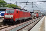 BR 189/511667/klv-mit-189-068-durcheilt-am KLV mit 189 068 durcheilt am 16 Juli 2016 Dordrecht Centraal.