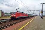BR 189/613001/db-189-013-macht-pause-in DB 189 013 macht Pause in Rzepin am 3 Mai 2018. 