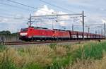BR 189/703447/leerkohlezug-mit-189-025-passiert-valburg Leerkohlezug mit 189 025 passiert Valburg am 18 Juni 2020.
