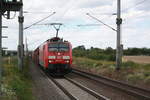 BR 189/707879/189-013-mit-einem-gueterzug-bei 189 013 mit einem Gterzug bei der durchfahrt in Zberitz am 22.7.20