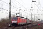 Leider könnte am 20 Februar 2023 in Bad Bentheim nür ein Notschüss auf CargoUnit/Bahnoperator 193 567 gemacht werden.