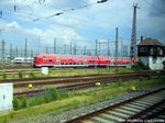 Dosto-Zug abgestellt in Leipzig am 4.6.16