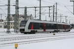 abellio-rail-mitteldeutschland/729750/1648-914414-verlaesst-als-re4-mit 1648 914/414 verlsst als RE4 mit ziel Goslar den Bahnhof Halle/Saale Hbf am 15.2.21