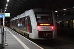 abellio-rail-mitteldeutschland/776347/1648-908408-im-bahnhof-hallesaale-hbf 1648 908/408 im Bahnhof Halle/Saale Hbf am 20.1.22