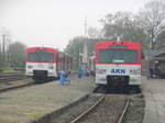 AKN Eisenbahn AG/556542/vt2e180s-im-bahnhof-egeln-am-6517 VT2E´s im Bahnhof Egeln am 6.5.17
