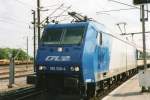 Es ging nicht anders: Scanbild von 185 520 in CFL-Dienst am 19 Mai 2004 in Bettembourg.