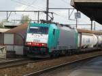 alpha-trains/400713/am-21-mai-2014-durchfahrt-2830 Am 21 Mai 2014 durchfahrt 2830 mit KLV Antwerpen-Berchem.