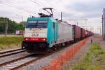 alpha-trains/400717/am-22-mai-2014-durchfahrt-2828 Am 22 Mai 2014 durchfahrt 2828 Antwerpen-Luchtbal.