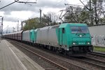 Alpha 185 616 durchfahrt am 28 April 2016 Hamburg-Harburg