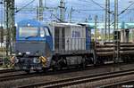 angel-trains-cargo/575138/g2000273-013-3-stand-mit-einen-bauzug G2000/273 013-3 stand mit einen bauzug beim bf hh-wilhelmsburg,09.09.17