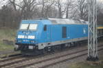 eisenbahn-bau--a-betriebsgesellschaft-pressnitztalbahn-press/695750/285-101-der-press-abgestellt-in 285 101 der PRESS abgestellt in Klitschmar am 23.1.20