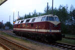 eisenbahn-bau--a-betriebsgesellschaft-pressnitztalbahn-press/862115/118-757-der-press-abgestellt-im 118 757 der PRESS abgestellt im Bahnhof Zwickau(Sachs) Hbf am 9.4.24