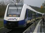 Erixx 622 219 / 719 im Bahnhof Viennenburg am 30.4.15