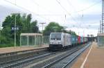 EVB 185 673 durchfahrt am 31 Mai 2012 Celle.