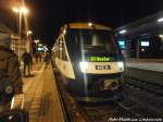 HEX VT 801 mit ziel Goslar im Bahnhof Halberstadt am 21.12.14