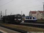 HEX Lint und STRABAG G2000BB im Bahnhof Halle (Saale) Hbf am 27.7.15
